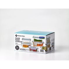 Member's Mark 24-Piece Glass Food Storage Set By Glasslock