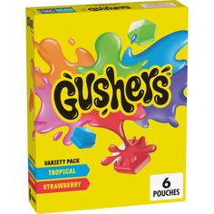 Gushers Strawberry & Tropical Variety Pack Snacks, 0.8 oz., 42 pk.