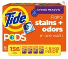 Laundry Bundle Tide Pods 156ct Spring Meadow & Downy Unstopables 30.1oz Fresh